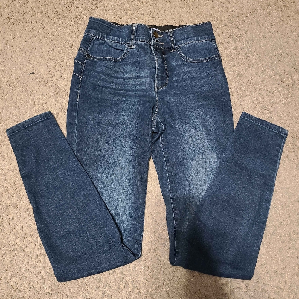 Vylette Size 1 Blue Skinny Jeans